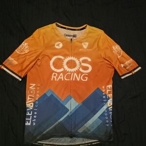 COS Racing Orange Cycling Jersey